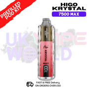 Strawberry Burst Krystal Higo 7500 Max Prefilled Pod Kit - ukvapeworld