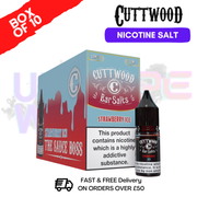 Strawberry ICE Cuttwood Bar Salt BOX OF 10 - ukvapeworld