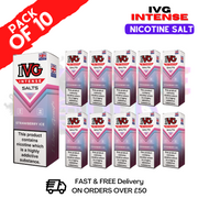 Strawberry Ice IVG Intense Nic Salt Box Of 10