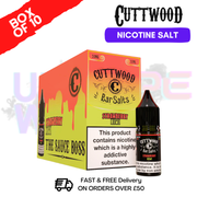 Strawberry Kiwi Cuttwood Bar Salt BOX OF 10 - ukvapeworld