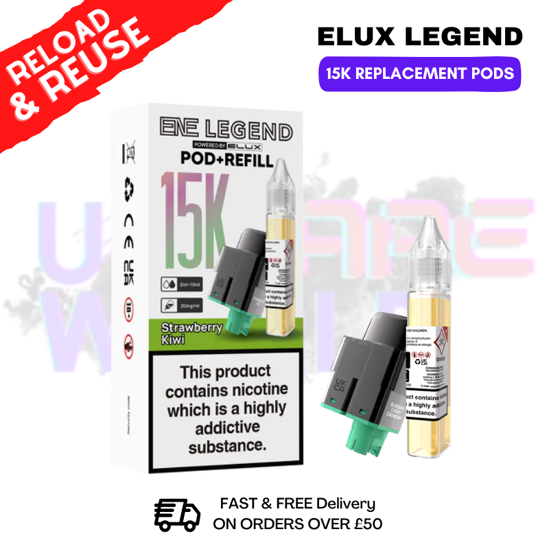 Strawberry Kiwi Ene 15K Replacement Pods - Lowest Price - ukvapeworld