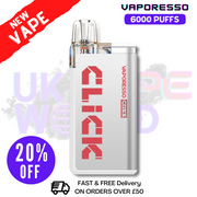 Shop Strawberry Watermelon Vaporesso 6K Coss Click Disposable Kit - UK Vape World