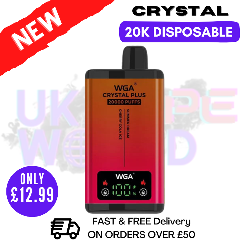 Shop Summer Dream Crystal Plus 20K Vape WGA Disposable Kit - UK Vape World