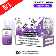 shop Summer Dream Crystal Higo 4000 Pod Kits Box Of 5 - Ukvapeworld