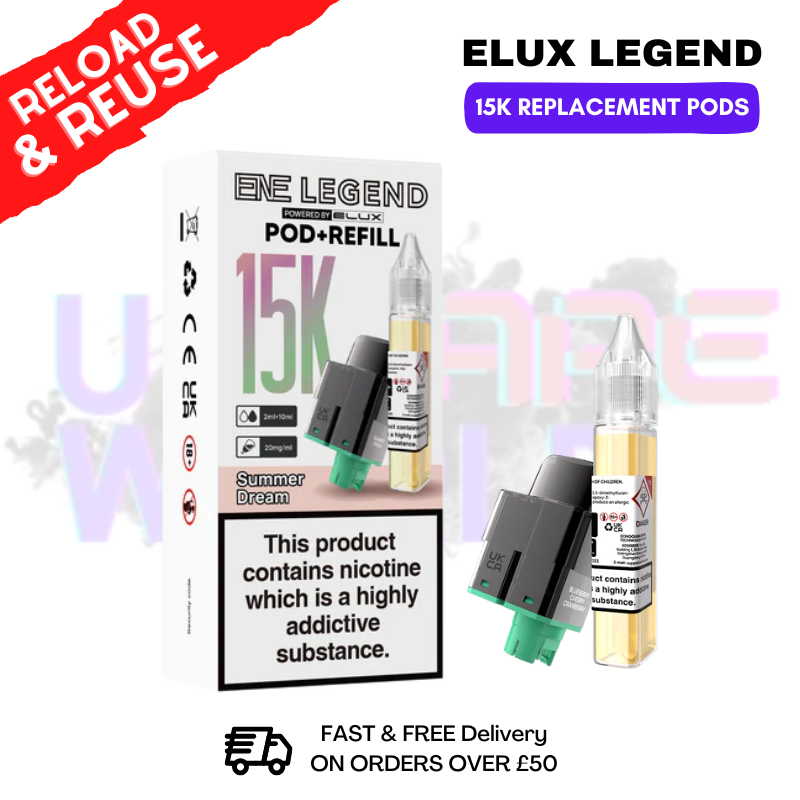 Summer Dream Ene 15K Replacement Pods - Lowest Price - ukvapeworld