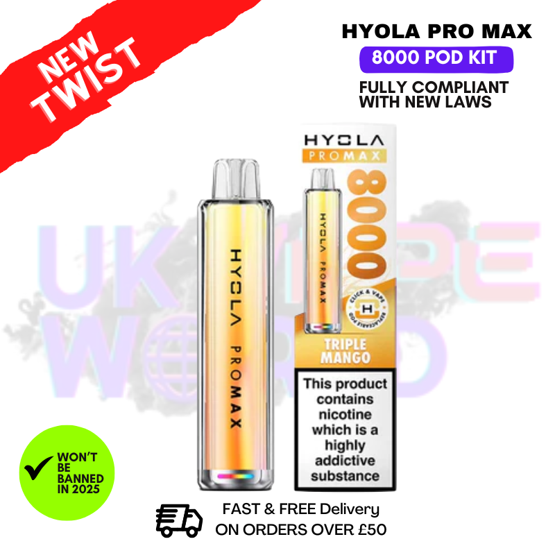 Triple Mango Hyola Pro Max 8000 Puff Prefilled Pod Kit