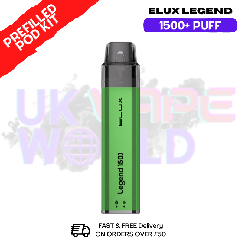 ELUX LEGEND 1500+ Puff Prefilled Pod Kit - ONLY 6.99