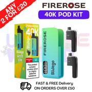 Watermelon Ice Firerose SlideGo 40K Prefilled Pod Kit - ukvapeworld