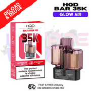 Watermelon Bubblegum  HQD 35K Glow Air Replacement Pods - ukvapeworld
