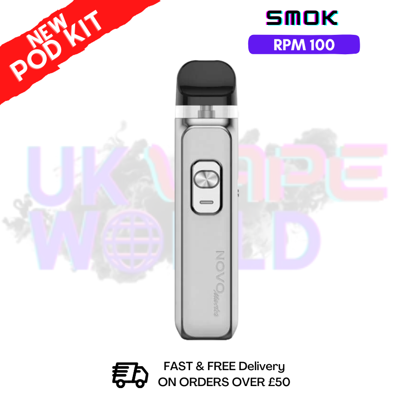 White Smok Novo Master 30K Pod Kit + Free Nic Salt (PRICE £12.99) - ukvapeworld
