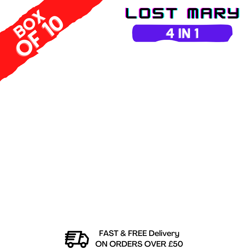 mr fog og vape Yellow Edition Lost Mary 4 in 1 Box Of 10