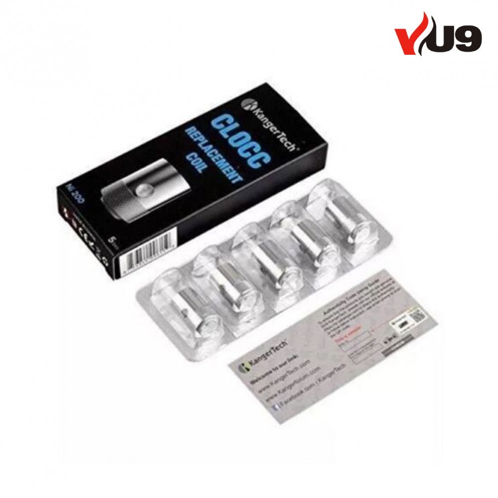 Kangertech NI200 CLOCC Replacement Coils - UK VAPE WORLD