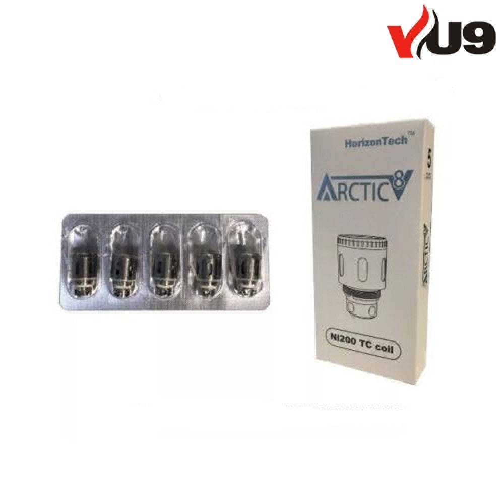 Horizon Arctic V8 Ni200 TC Coil Pack of 5 - UK VAPE WORLD