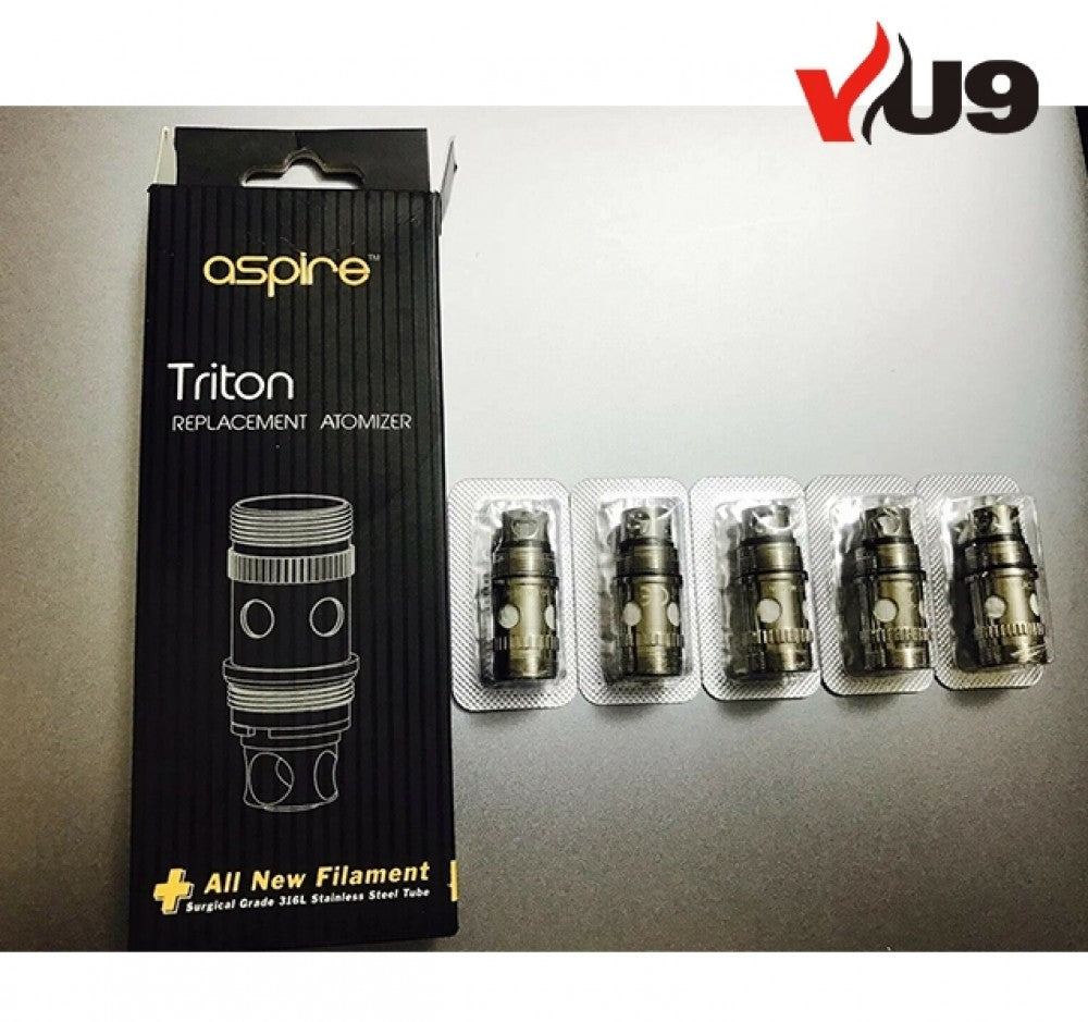 Aspire Triton Replacement Coils Pack of 5 - UK VAPE WORLD