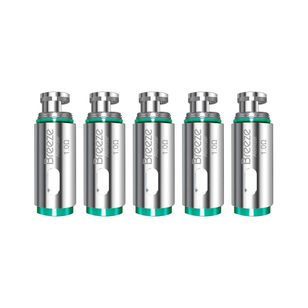 Aspire Breeze Replacement Coil - 5 Pack  0.6 & 1.0 ohm - UK VAPE WORLD