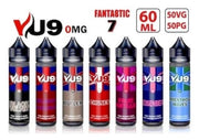 VU9 NEW FANTASTIC 7 TPD 50/50 VG/PG E-LIQUID +1 FREE NIC-SHOT - UK VAPE WORLD