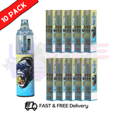 Mixed Berries - Tornado 7000 Puff Bar R and M Pack Of 10 Vape Pen
