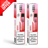 Berry Peach By Aroma King 600 Puffs Disposable - Exclusive Multibuy Deals - UK Vape World