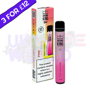 Pink Lemonade By Aroma King 600 Puffs Disposable