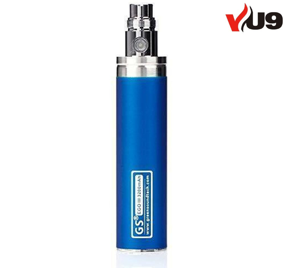 GS eGo II Twist 2200mAh Variable Voltage E-Cigarette Battery - UK VAPE WORLD