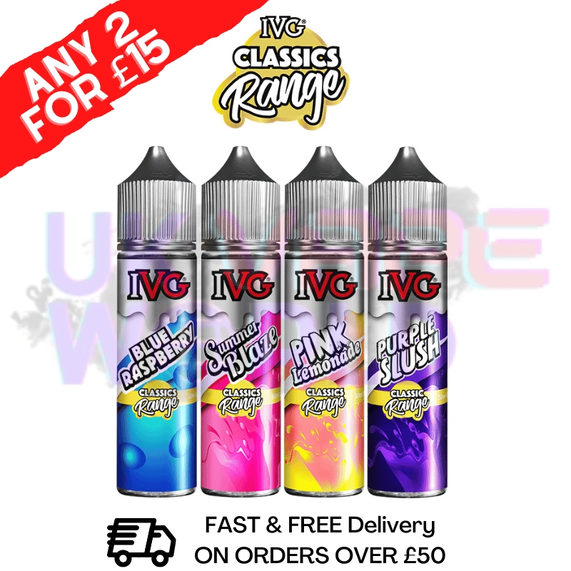 CLASSICS RANGE IVG ejuice 50ML Eliquid - UK Vape World