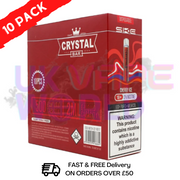 Cherry ice - Crystal Bar Puffs 600 SKE Box Of 10 Disposable Bars - UK Vape World