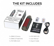 Voopoo Drag S Kit £27.99 - UK VAPE WORLD