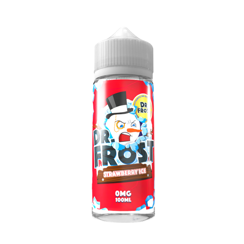 Fantastic Fusion of ripe, sweet strawberry flavours, with a hint of ice to briliantly round off. A perfect addition to the eliquids range by Dr Frost.