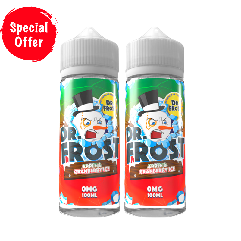 Dr Frost Shortfill E Juices - Special Offer: Buy Any 2 For £15.99
