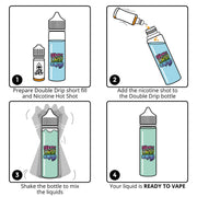 Double Drip Instructions for Shortfill E-Liquids | UK Vape World