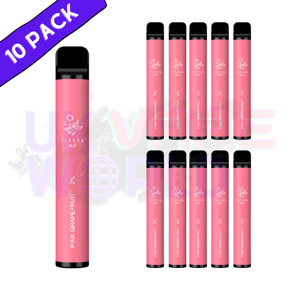 Pink Grapefruit Flavour New Elf Bar Pack Of 10 Disposable Vapes UK - Bulk Order