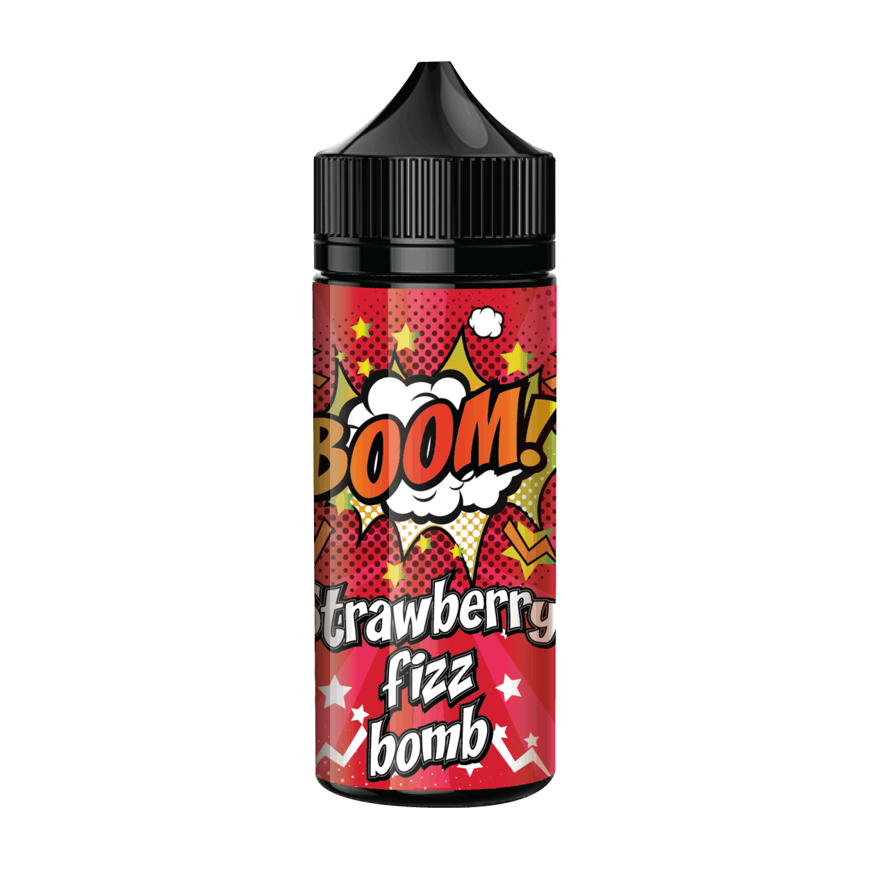 Strawberry Fizz Bomb 100ml E-Liquid – Boom