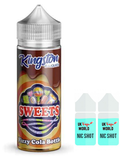 Kingston Sweets Fizzy Cola Bottles With 2 Nicshots | UK Vape World