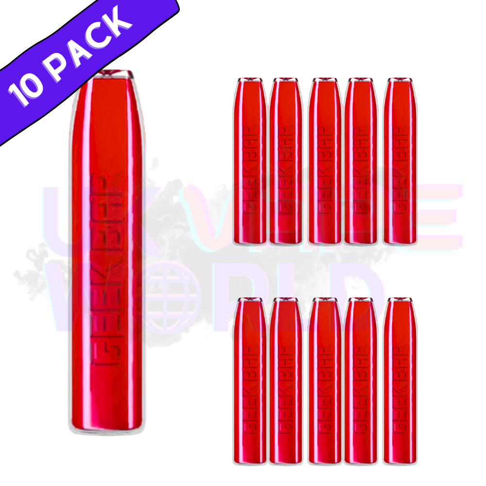 Geek Bar Shisha 600puff Mix Fruit With Rose Box Of 10
