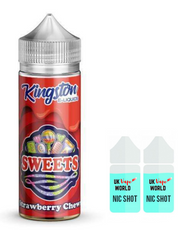 Kingston Sweets Strawberry Chews With 2 Nicshots | UK Vape World