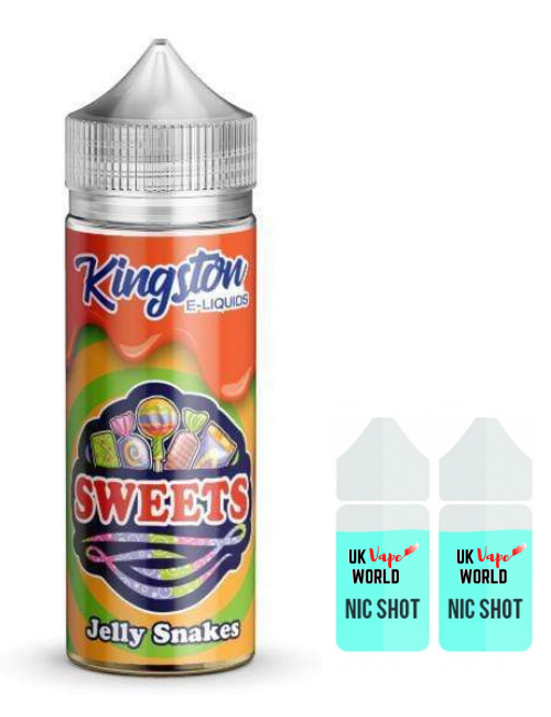 Kingston Sweets Jelly Snakes With 2 Nicshots