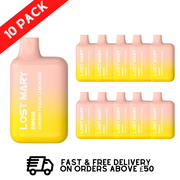 Cherry Peach Lemonade - Lost Mary 600 Puff Bars Pack Of 10 BM600 Disposable - UK Vape World