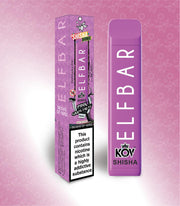 Elf Bar Shisha Range 600 Puff Uk Vape World