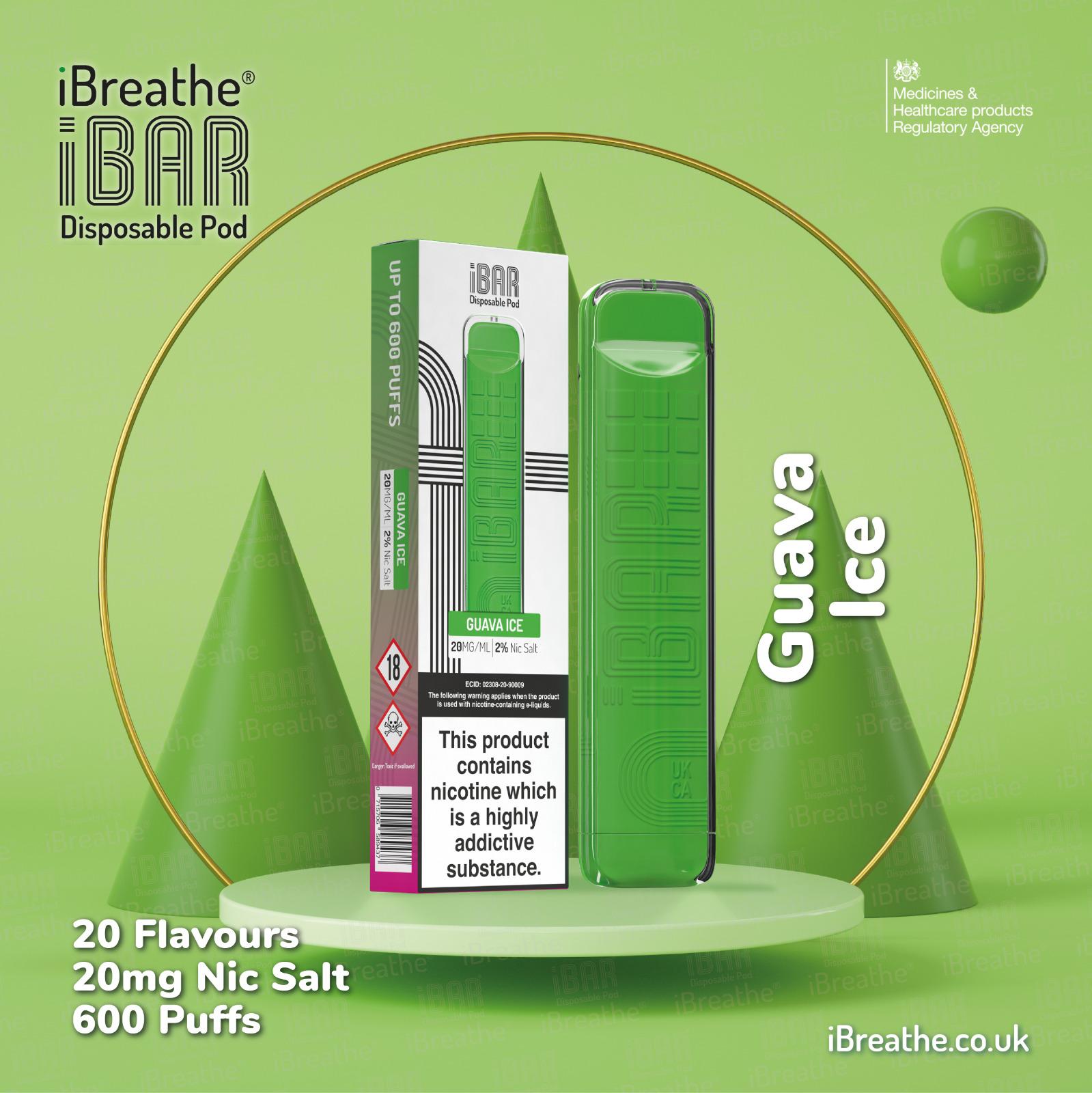 i-Breathe i-Bar Disposable Pod / UK Vape world
