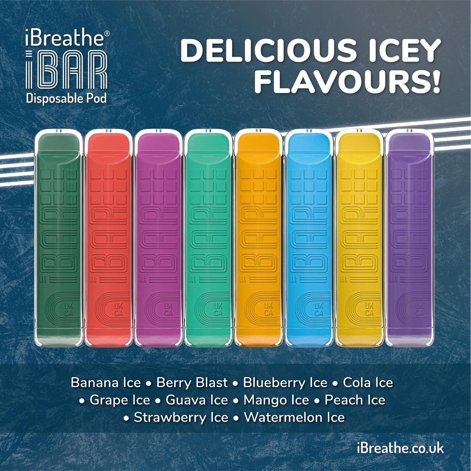 i-Breathe i-Bar Disposable Pod / UK Vape world
