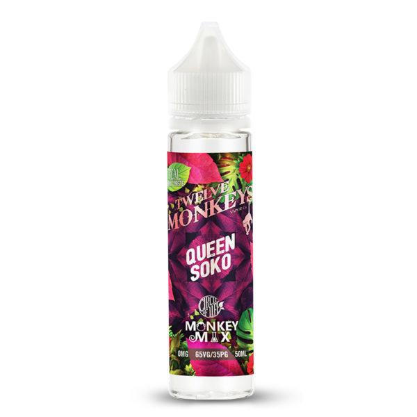 Twelve Monkey Queen Soko 50ml Shortfill E-liquid - UK Vape World