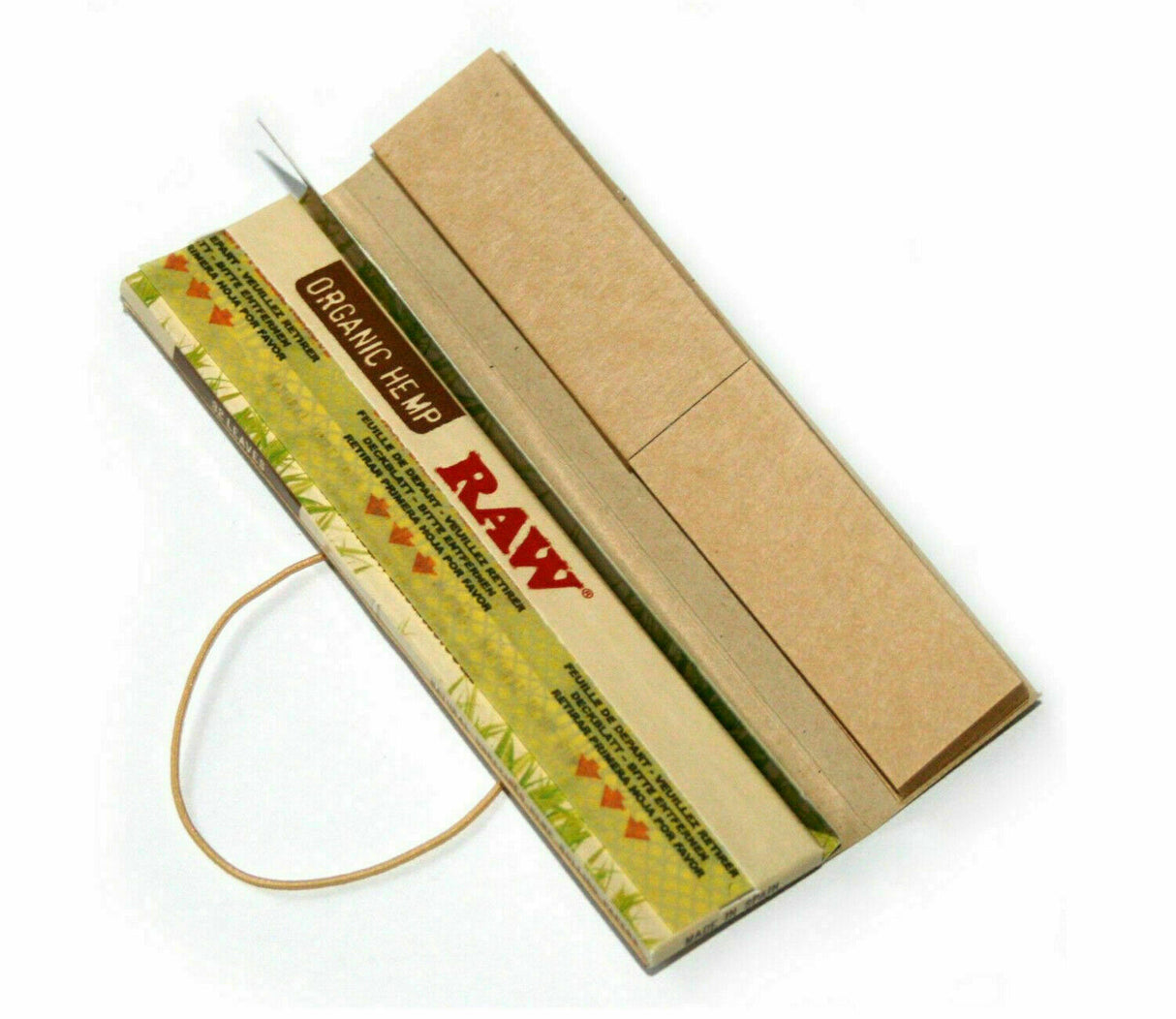 24 Booklets Raw Organic Hemp + Tips | UK Vape World
