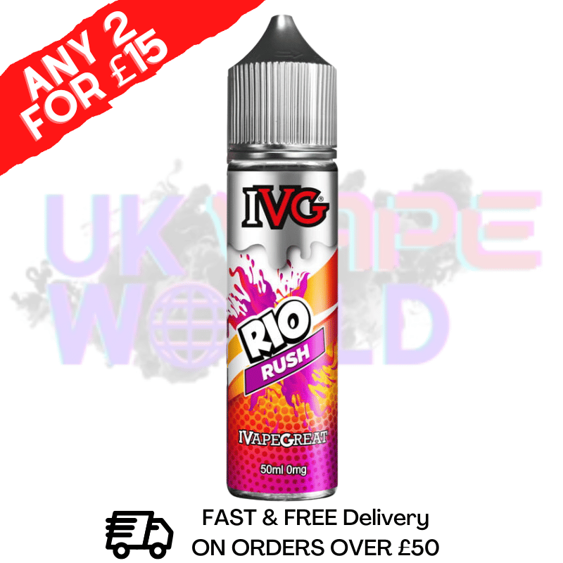 Rio Slush IVG Shortfill Juice 50ML Eliquid - CLASSICS RANGE - ANY 2 FOR £15 - UK Vape World