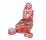 RIPS Red Regular Size Rolling Paper 37mm Wide Full Box of 24 Rolls | UK Vape World