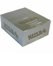 Rizla Silver King Size Slim Ultra Thin Rolling Papers Full Box of 50 | UK Vape World