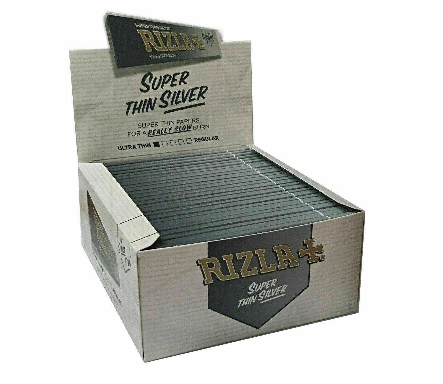 Rizla Silver King Size 50 Booklets | UK Vape World 