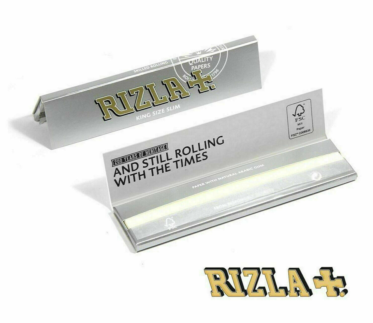 Rizla Silver King Size Slim | UK Vape World