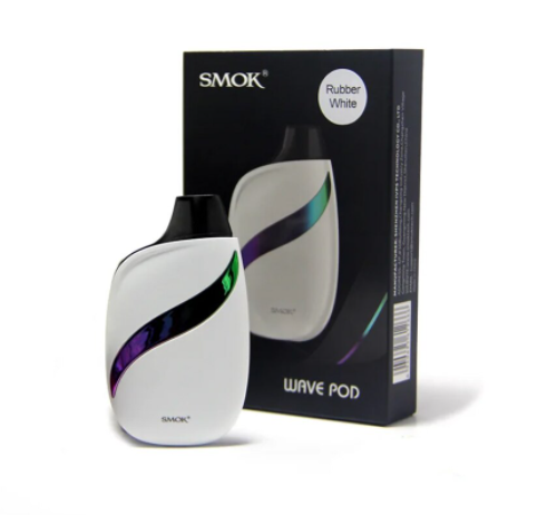 Smok Wave Pod Kit Only £17.99 Rubber White - UK Vape World