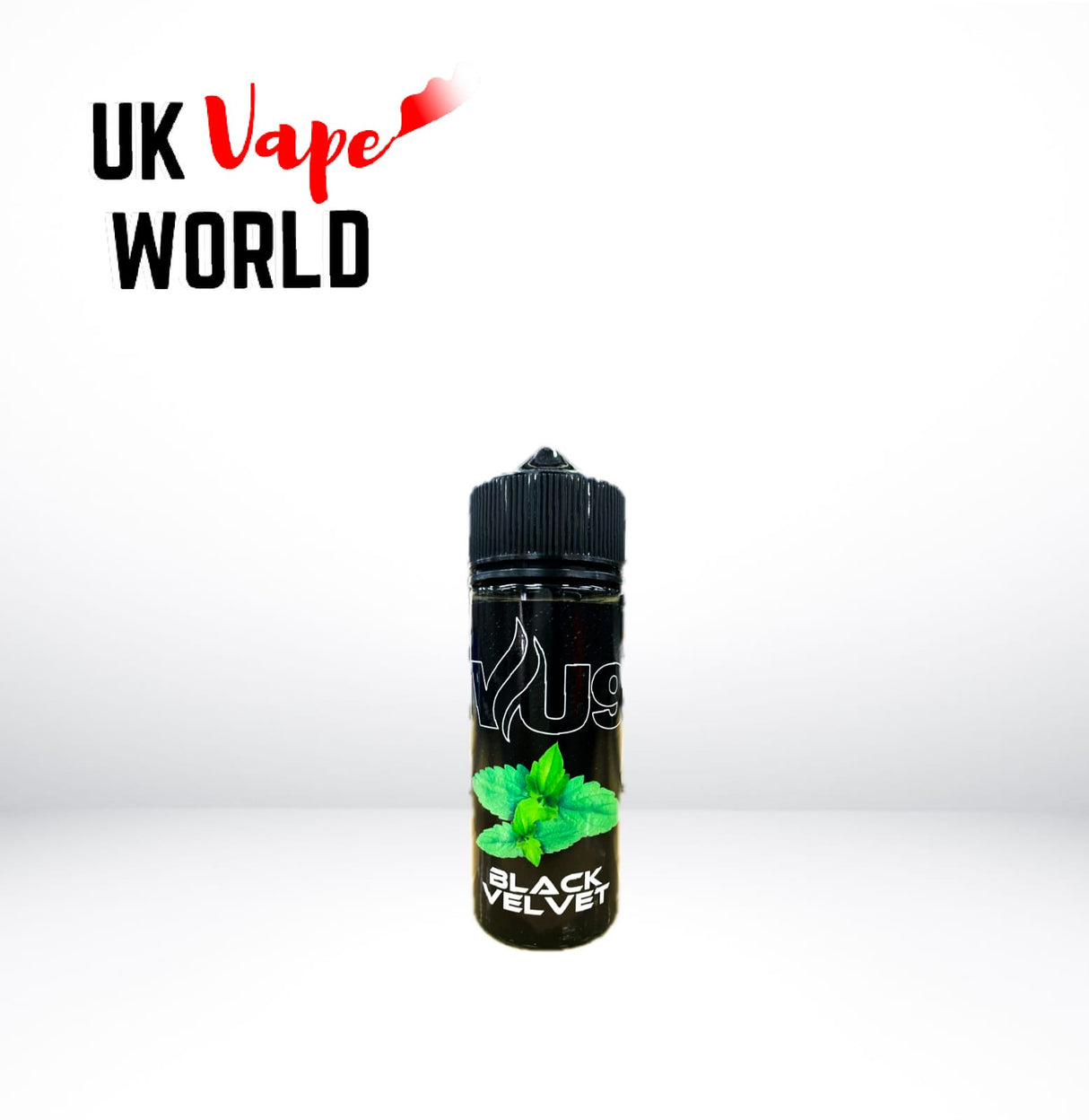 Vu9 Black Velvet 100Ml Shortfill E-lIQUID + Free Niq Shots - UK Vape World