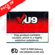 Box of 10 VU9 10ML EJUICE - UK Vape World
